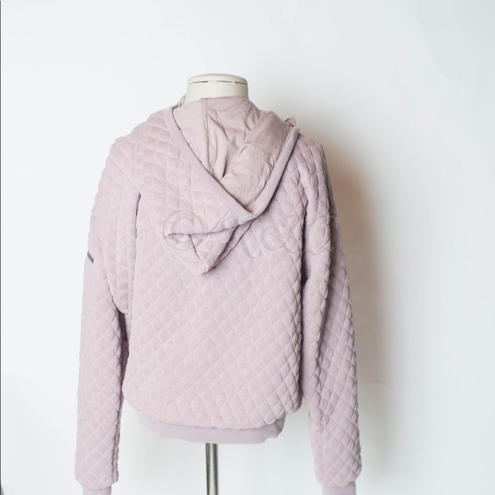 Free People Movement Quilted Zip Hoodie NEW Medium - Picture 5 of 5